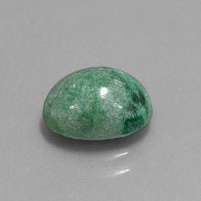 Maw-sit-sit verde natural 2,22ct, corte oval, opaco