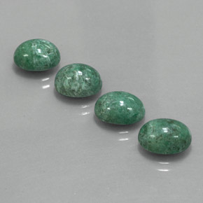 Pedras preciosas de maw-sit-sit verde natural de  ct, corte oval, opaco
