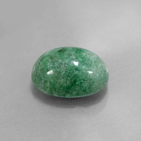 Maw-sit-sit verde natural 3,87ct, corte oval, opaco