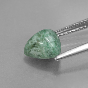 Maw-Senta-Senta Verde Natural 1.87ct, Trilhão, Opaco