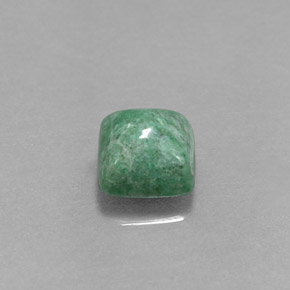 Maw-sit-sit verde natural 1,51ct, quadrado, opaco
