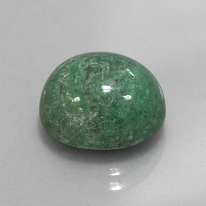Maw-Senta-Senta Pinho Verde Pálido Natural 7.20ct, Corte Oval, Opaco