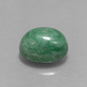 Maw-sit-sit verde natural 3,83ct, corte oval, opaco
