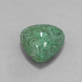 Maw-sit-sit verde natural 4,64ct, trillion, opaco