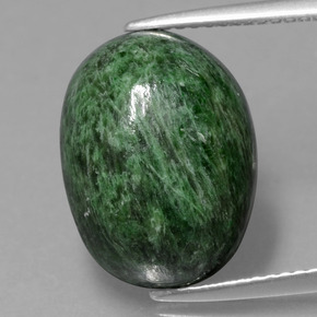 Maw-Senta-Senta Verde Natural 10.50ct, Corte Oval, Opaco