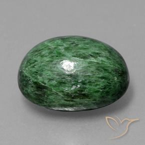 Maw-Senta-Senta verde escuro Natural 11.05ct, oval, Opaco