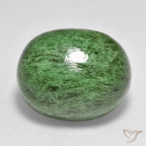 14.82ct Natural verde pinho Maw-Senta-Senta, oval, Opaco