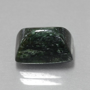 Maw-sit-sit verde natural 6,22ct, baguete, opaco