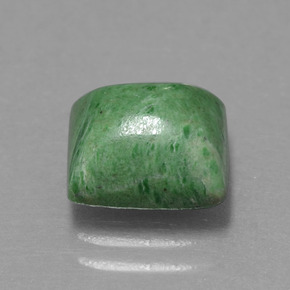 Maw-sit-sit verde natural 3,67ct, baguete, opaco