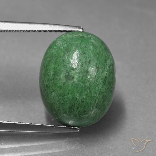 10.46ct Natural Verde médio Maw-Senta-Senta, oval, Opaco