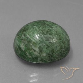 Maw-Senta-Senta Verde acinzentado profundo Natural 14.49ct, oval, Opaco