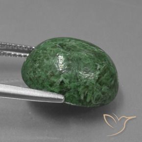 Maw-Senta-Senta Verde médio Natural 13.63ct, oval, Opaco