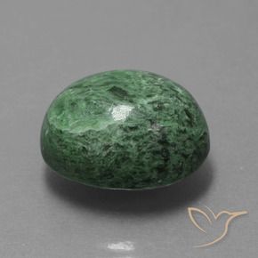 Maw-Senta-Senta Verde médio Natural 15.03ct, oval, Opaco