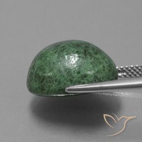 Maw-Senta-Senta Verde médio Natural 14.06ct, oval, Opaco