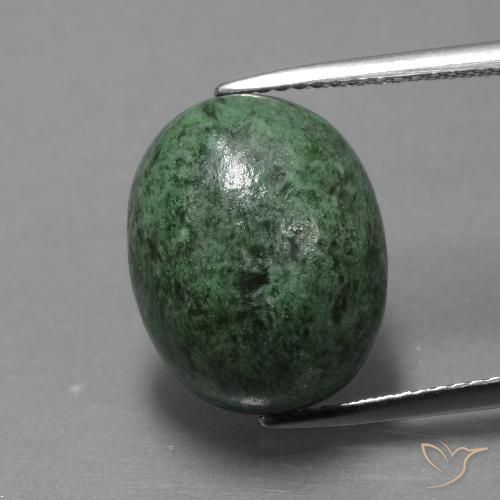 11.86ct Natural Verde Terroso Maw-Senta-Senta, oval, Opaco