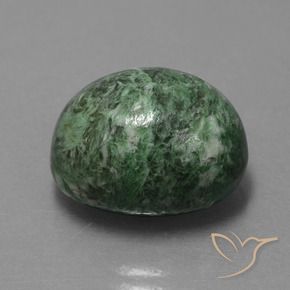 Maw-Senta-Senta Verde Terroso Natural 17.19ct, oval, Opaco