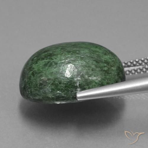 Maw-Senta-Senta Verde Terroso Natural 13.40ct, oval, Opaco