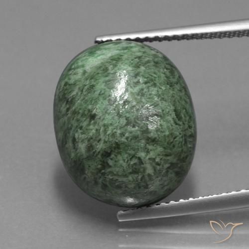 13.71ct Natural Verde Terroso Maw-Senta-Senta, oval, Opaco