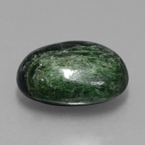 Maw-sit-sit verde natural 9,99ct, corte oval, opaco