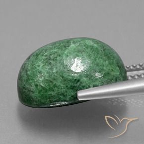 Maw-Senta-Senta Verde médio Natural 11.25ct, oval, Opaco