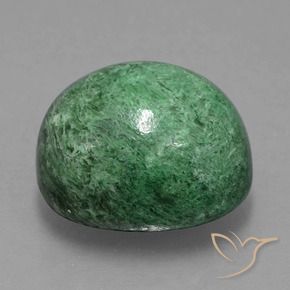 Maw-Senta-Senta Verde médio Natural 11.99ct, oval, Opaco