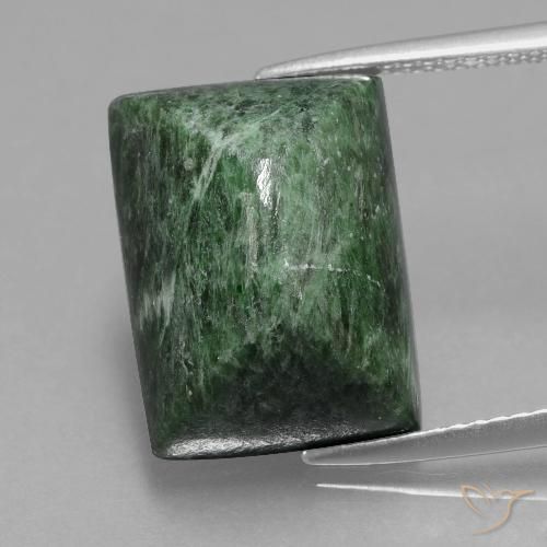 13.36ct Natural Verde Terroso Maw-Senta-Senta, baguete, Opaco