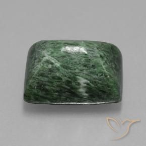 Maw-Senta-Senta Verde Terroso Natural 13.36ct, baguete, Opaco