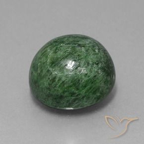 Maw-Senta-Senta verde pinho Natural 13.22ct, Redondo, Opaco