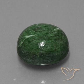 Maw-Senta-Senta verde escuro Natural 12.01ct, Redondo, Opaco