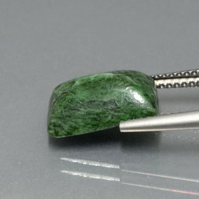 Maw-Senta-Senta Verde Natural 4.44ct, baguete, Opaco