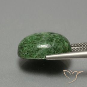Maw-Senta-Senta Verde médio Natural 12.65ct, oval, Opaco