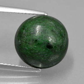 Maw-Senta-Senta Verde Natural 9.12ct, Corte Redondo, Opaco
