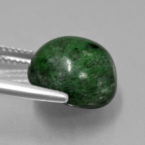 Maw-Senta-Senta Verde Natural 9.12ct, Corte Redondo, Opaco