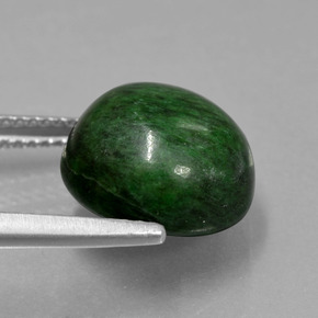 Maw-Senta-Senta Verde Natural 8.24ct, Corte Redondo, Opaco