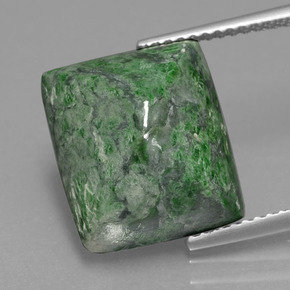 Maw-sit-sit verde natural 11,56ct, baguete, opaco