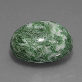 Maw-Senta-Senta Verde Natural 10.07ct, Corte Oval, Opaco
