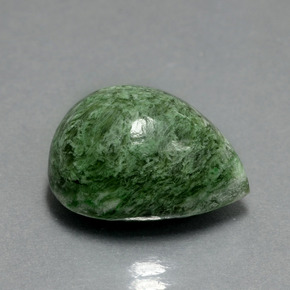 Maw-Senta-Senta Verde Natural 15.14ct, Formato de pêra, Opaco