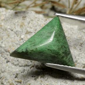 Maw-Senta-Senta Verde Natural 3.04ct, Trilhão, Opaco