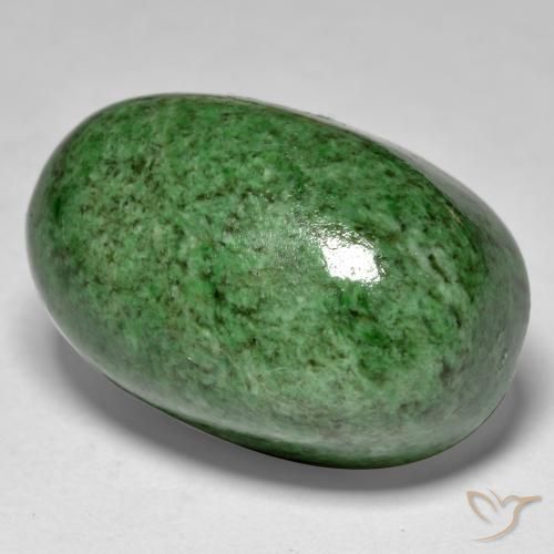 Maw-Senta-Senta Verde limão Natural 30.49ct, oval, Opaco