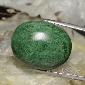 Maw-Senta-Senta verde escuro Natural 42.08ct, oval, Opaco