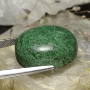 Maw-Senta-Senta verde escuro Natural 42.08ct, oval, Opaco