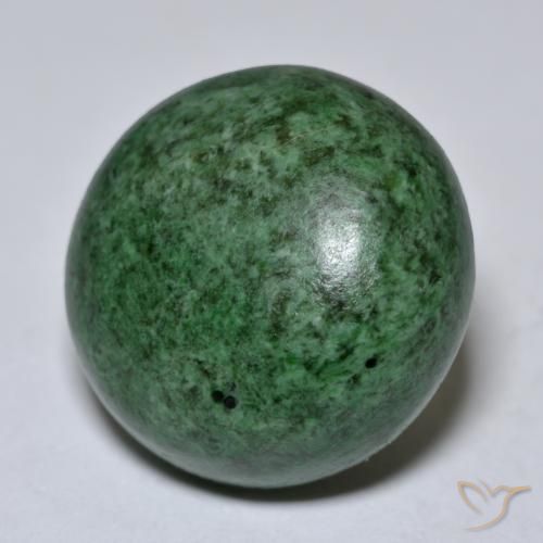 Maw-Senta-Senta Pinho Verde Pálido Natural 21.31ct, Redondo, Opaco
