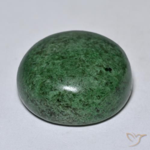 Maw-Senta-Senta Pinho Verde Pálido Natural 21.31ct, Redondo, Opaco