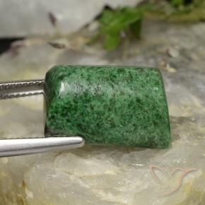 Maw-Senta-Senta verde pinho Natural 21.71ct, baguete, Opaco
