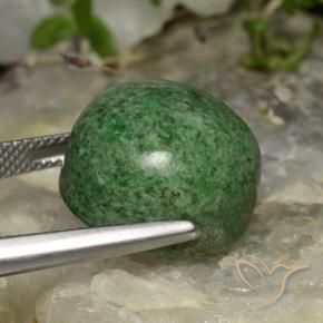 Maw-Senta-Senta verde pinho Natural 25.08ct, Redondo, Opaco