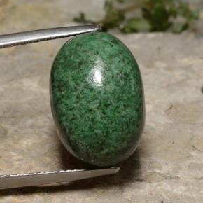 Maw-Senta-Senta Verde Natural 22.98ct, Corte Oval, Opaco