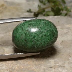 Maw-Senta-Senta Verde Natural 22.98ct, Corte Oval, Opaco