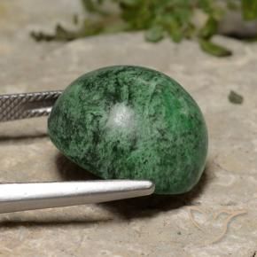 Maw-Senta-Senta Verde médio Natural 23.33ct, Redondo, Opaco