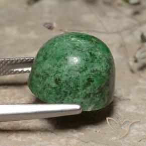 Maw-Senta-Senta Pinho Verde Pálido Natural 16.40ct, Redondo, Opaco