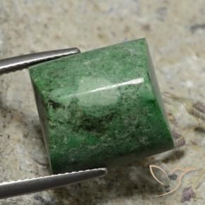 Maw-Senta-Senta Verde médio Natural 18.97ct, baguete, Opaco